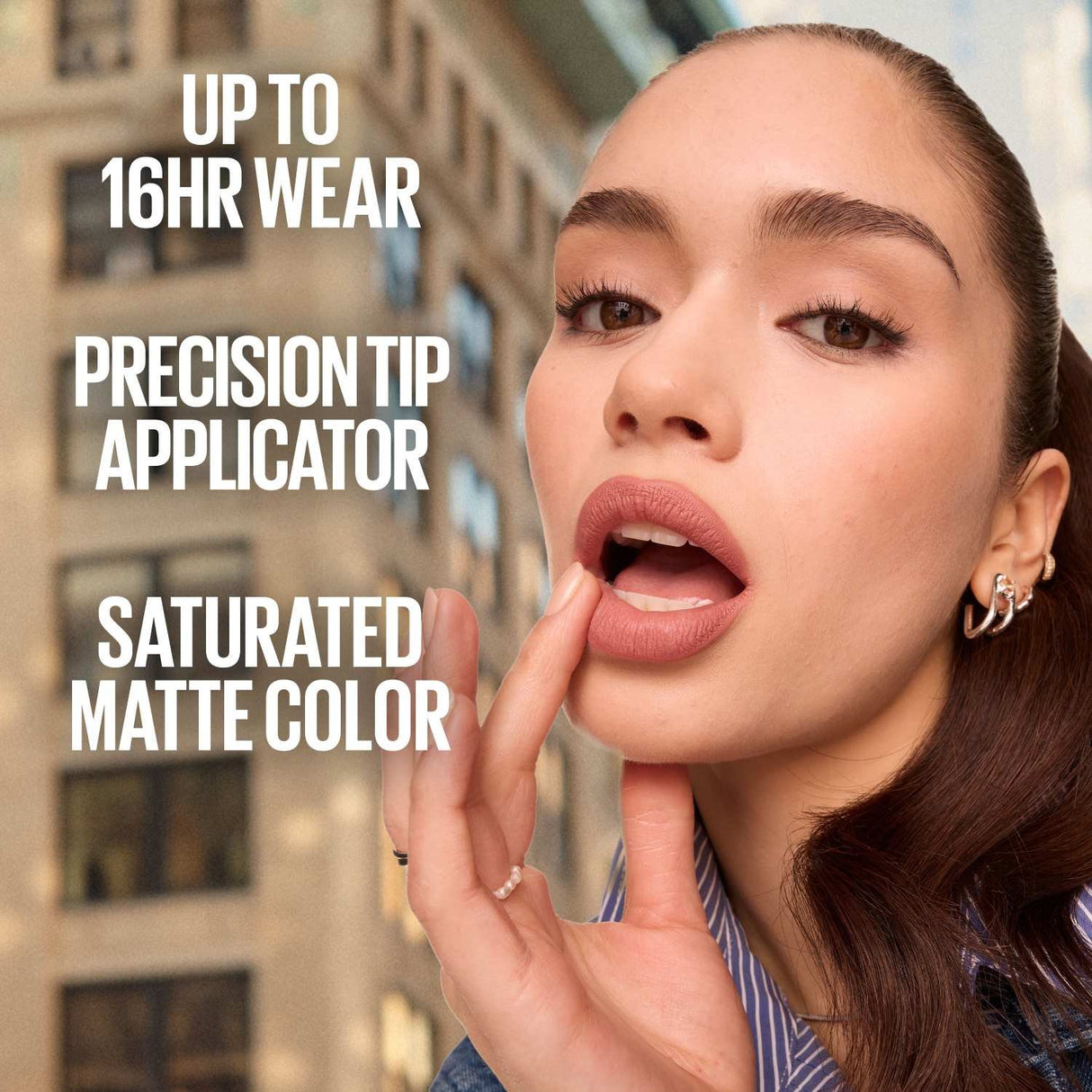 MAYBELLINE New York Super Stay Matte Ink Liquid Lipstick, 285 Thrill Seeker, 0.17 oz-041554586466-LR-358735-4-LR eShop