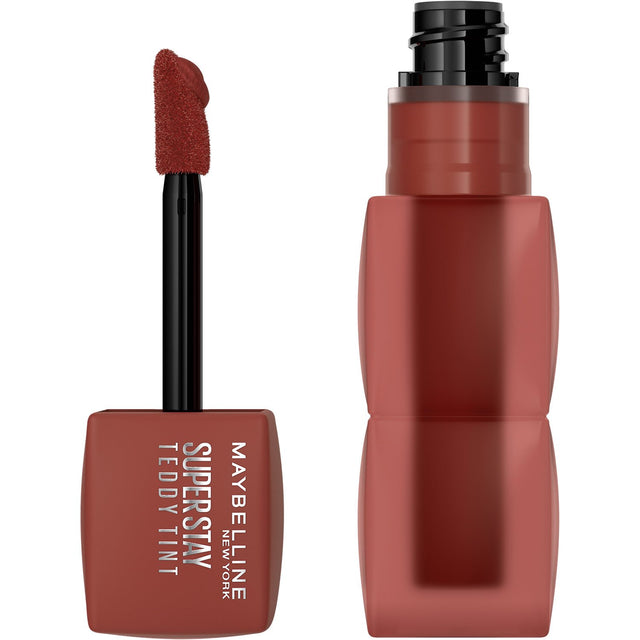 MAYBELLINE New York Super Stay Teddy Tint Liquid Lip Tint, Coffee Date, 0.17 oz-041554098174-LR-360352-1-LR eShop