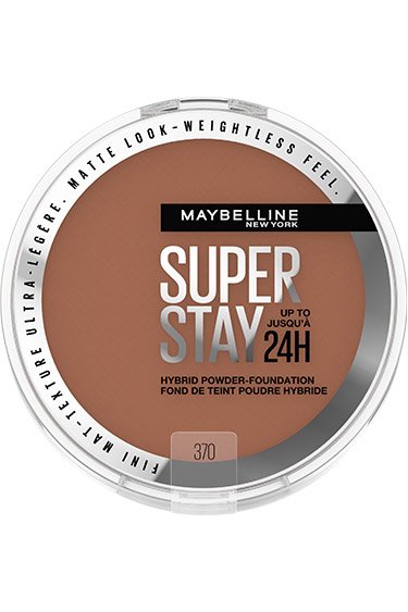 MAYBELLINE New York Super Stay Up To 24Hr Hybrid Powder-Foundation, 370, 0.21 oz-041554081060-LR-347953-1-LR eShop