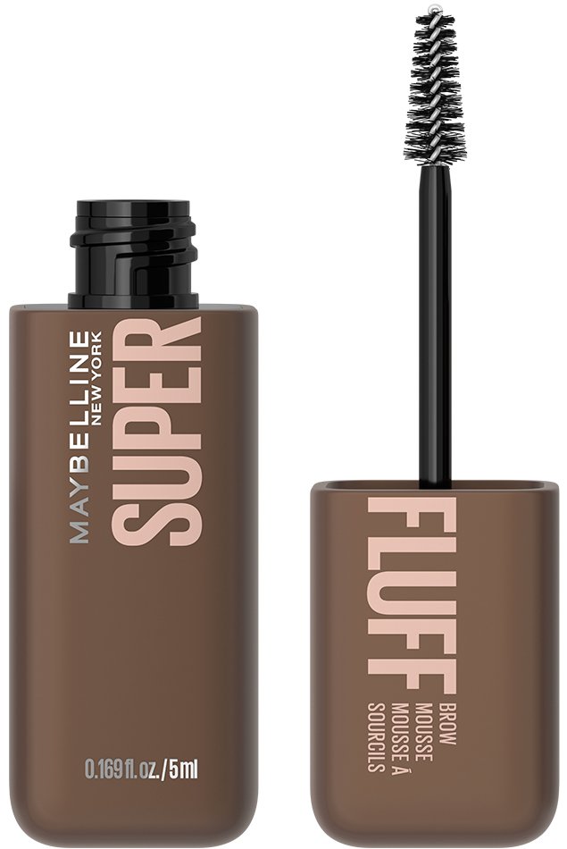 MAYBELLINE New York Superfluff Brow Mousse, 257 Medium Brown, 0.17 oz-041554095715-LR-356317-3-LR eShop