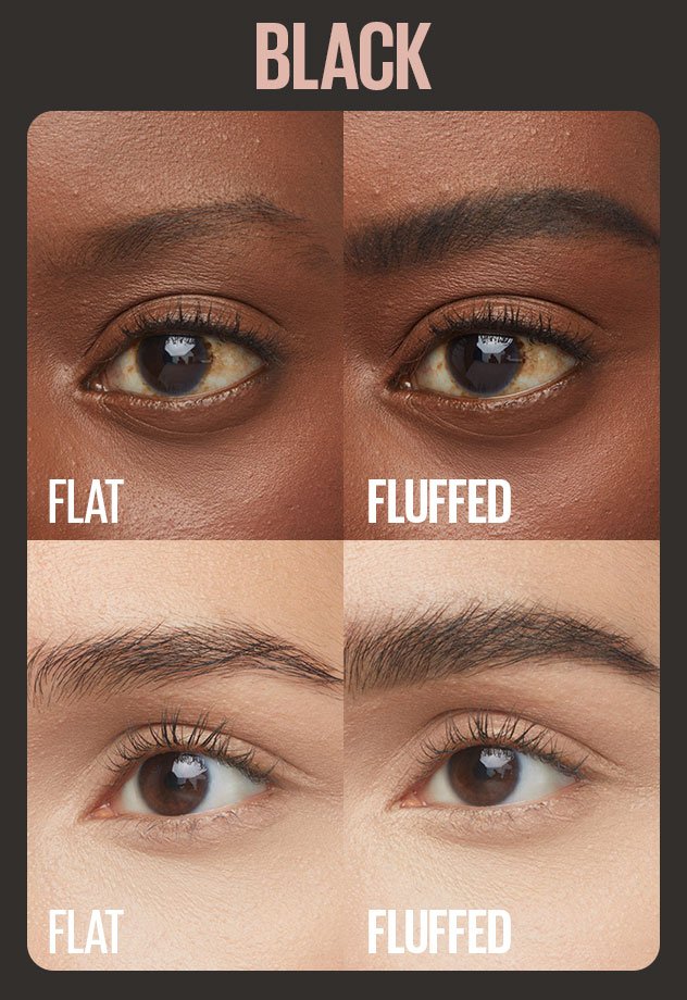 MAYBELLINE New York Superfluff Brow Mousse, 264 Black, 0.17 oz-041554095746-LR-356320-4-LR eShop