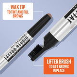 MAYBELLINE New York Tattoo Studio Brow Lift Stick Makeup with Wax Conditioning Complex, 264 Clear, 0.038 oz-041554071801-LR-342474-4-LR eShop