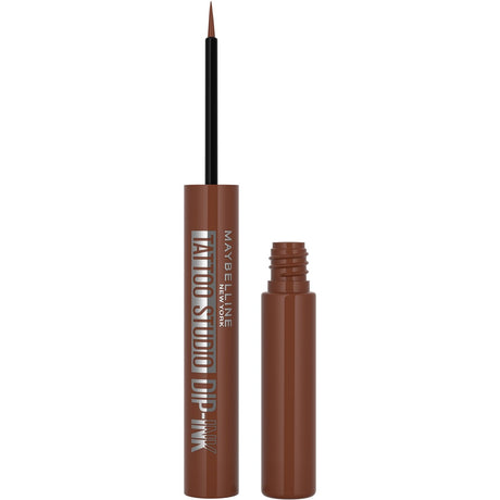 MAYBELLINE New York Tattoo Studio Dip-Ink Liquid Eyeliner, Brown Expression, 0.06 oz-041554094480-LR-358201-1-LR eShop