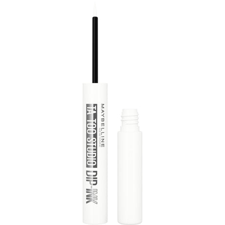 MAYBELLINE New York Tattoo Studio Dip-Ink Liquid Eyeliner, White Canvas, 0.06 oz-041554094503-LR-358203-1-LR eShop
