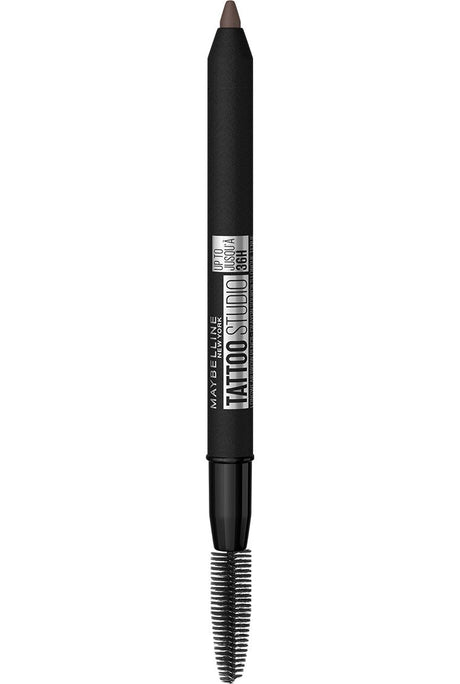 MAYBELLINE New York Tattoo Studio Waterproof Brow Pencil Up To 36 Hr Wear, 260 Deep Brown-041554588705-LR-337518-1-LR eShop