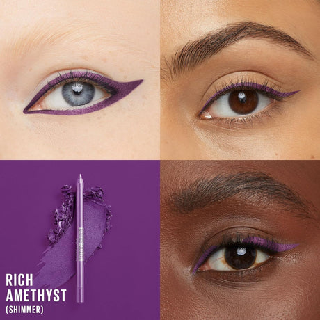 MAYBELLINE New York TattooStudio Sharpenable Gel Pencil Longwear Eyeliner Makeup, Rich Amethyst, 0.04 oz.-041554563887-LR-327284-2-LR eShop