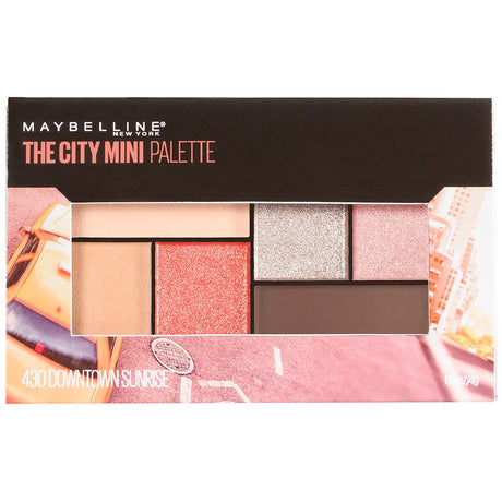 MAYBELLINE New York The City Mini Eyeshadow Palette, 430 Downtown Sunrise, 0.14 oz-041554499766-LR-315262-1-LR eShop