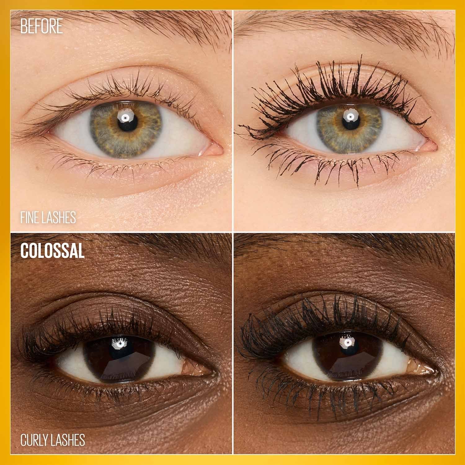 MAYBELLINE New York The Colossal Washable Mascara, 231 Classic