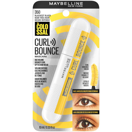 MAYBELLINE New York Volum' Express Colossal Curl Bounce Washable Mascara, 350 Blackest Black, 0.33 oz-041554069563-LR-342513-2-LR eShop