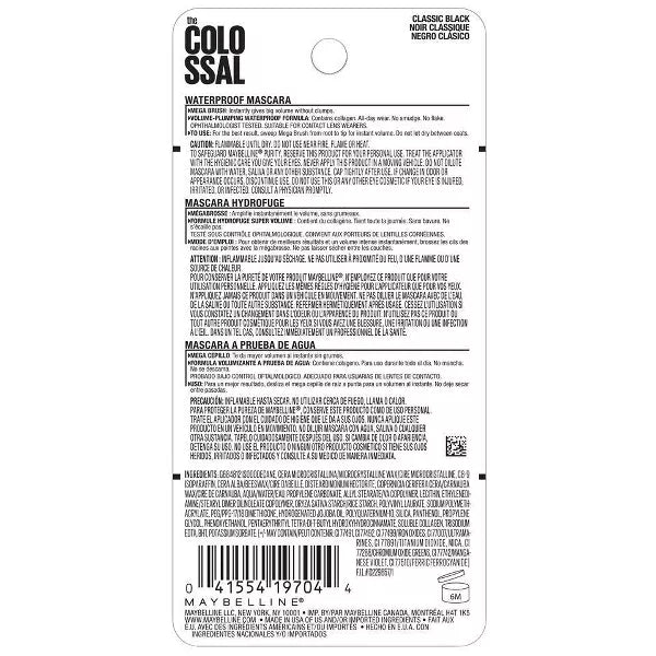 Maybelline Volum' Express The Colossal Mascara - 241 Classic Black-041554197044-LR-201253-8-LR eShop