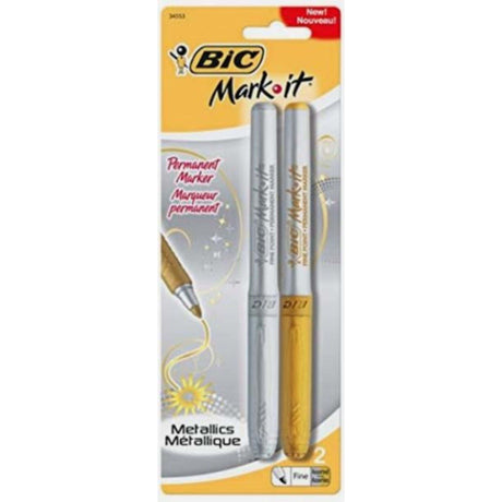 BIC INTENSITY PERM MARKER 2PK