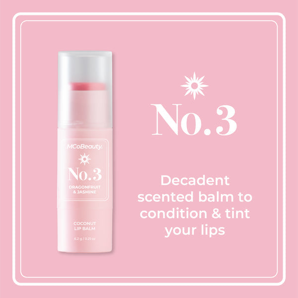MCoBeauty Coconut Lip Balm No. 3 - Dragonfruit And Jasmine-9331880036195-LR-357441-4-LR eShop