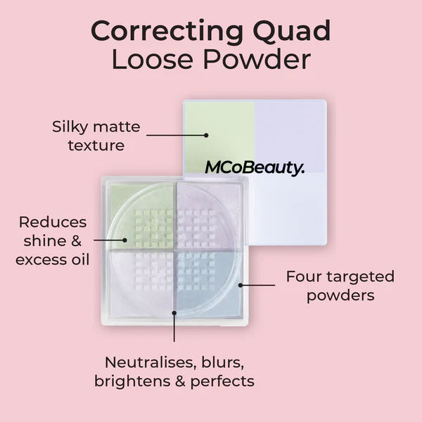 MCoBeauty Correcting Quad Loose Powder- Light/Medium-9331880036263-LR-357448-3-LR eShop