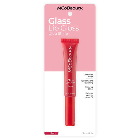 MCoBeauty Glass Lip Gloss - Berry - 10ml (Red)-9331880029425-LR-355798-2-LR eShop