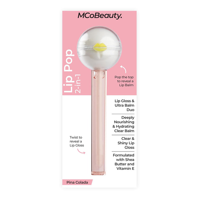 MCoBeauty Lip Pop 2-in-1 Lip Gloss & Ultra Balm - Pina Colada-9331880029487-LR-355804-1-LR eShop