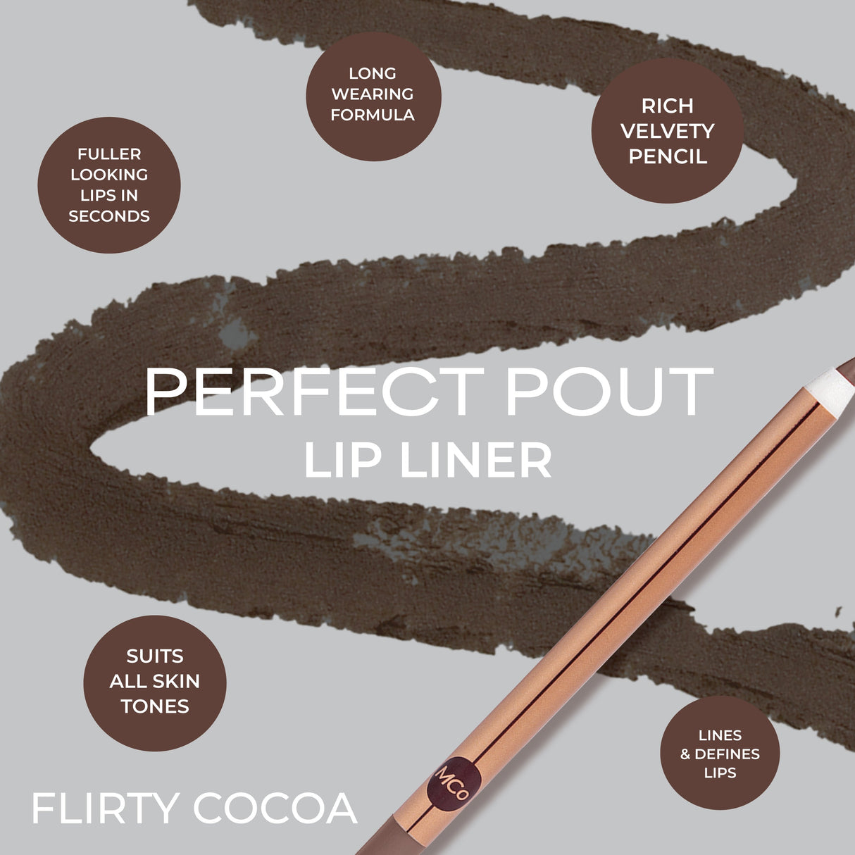 MCoBeauty Perfect Pout Lip Liner - Flirty Cocoa-9331880045739-LR-360834-5-LR eShop