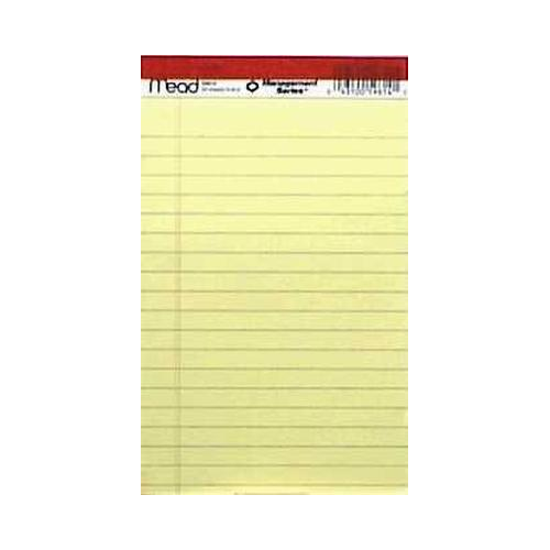 Mead® 5 x 8 Junior Legal Pad Canary-043100596141-LR-230730-1-LR eShop