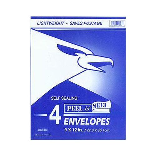 Mead Envelopes Heavyweight Brown Kraft Paper 9 IN x 12 IN-043100760801-LR-114770-1-LR eShop