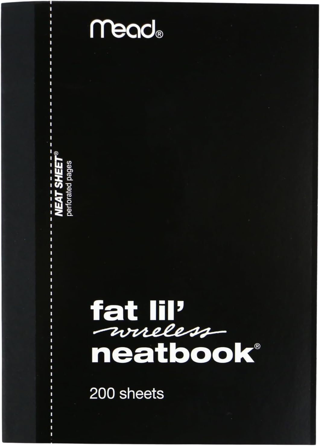 Mead Fat Lil' Wireless Neatbook, College Ruled - Assorted Colors-043100571902-LR-08779-2-LR eShop