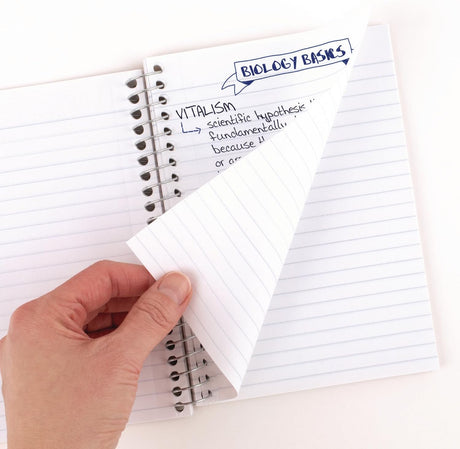 Mead Five Star 1-Subject Wirebound College Ruled Notebook - Assorted Colors, 7" x 5"-071723121440-LR-354810-2-LR eShop