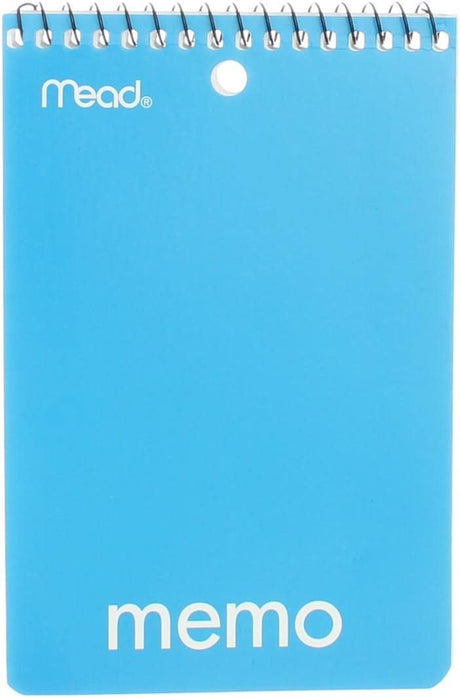 Mead WireBound Memo Book - Assorted Colors, 4" x 6"-043100454649-LR-26211-1-LR eShop