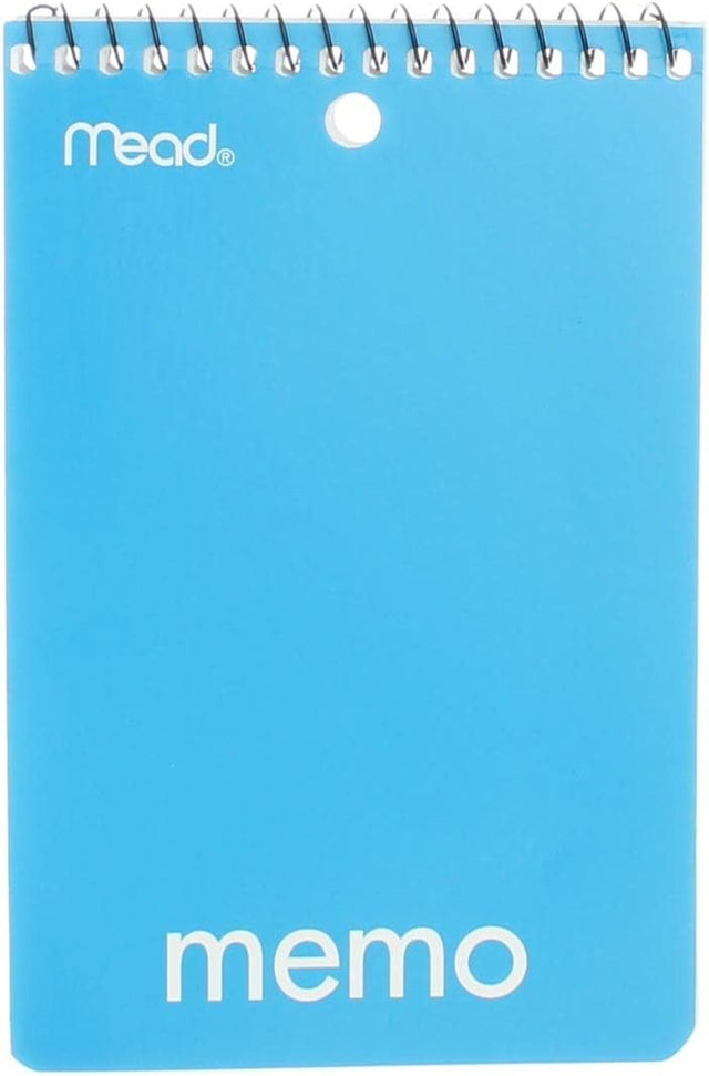 Mead WireBound Memo Book - Assorted Colors, 4" x 6"-043100454649-LR-26211-1-LR eShop