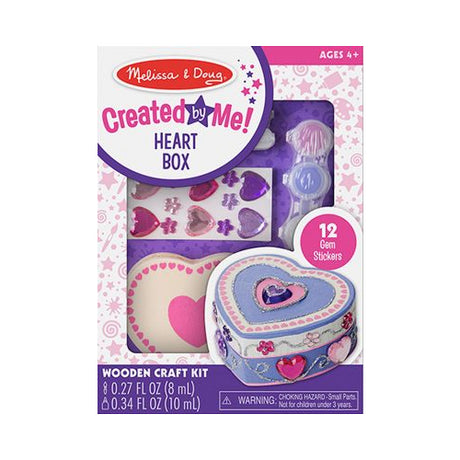 Melissa & Doug Created by Me! Heart Box Wooden Craft Kit-000772088503-LR-332816-1-LR eShop