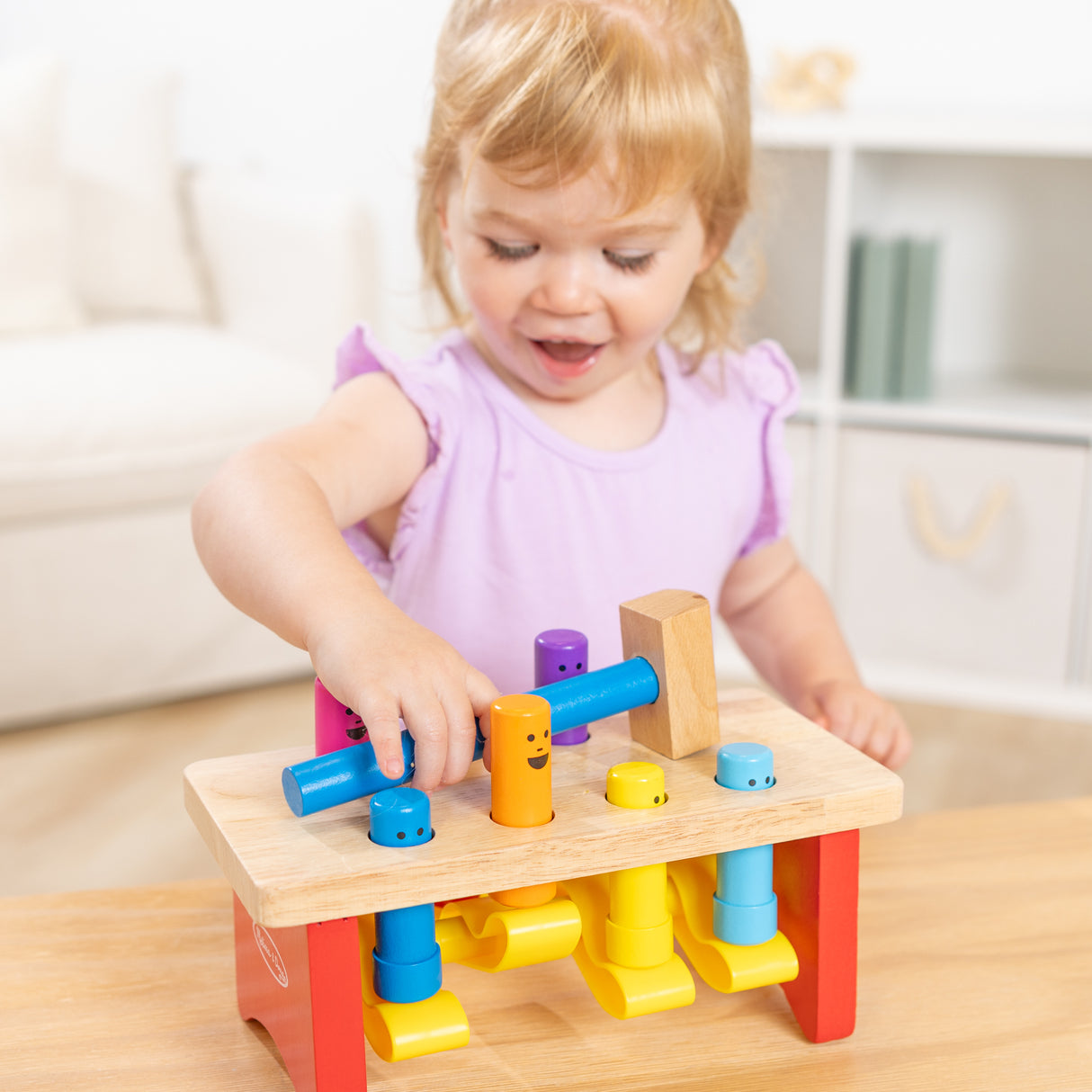 Melissa & Doug Deluxe Pounding Bench Wooden Toy With Mallet-000772044905-LR-350451-4-LR eShop