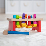 Melissa & Doug Deluxe Pounding Bench Wooden Toy With Mallet-000772044905-LR-350451-5-LR eShop