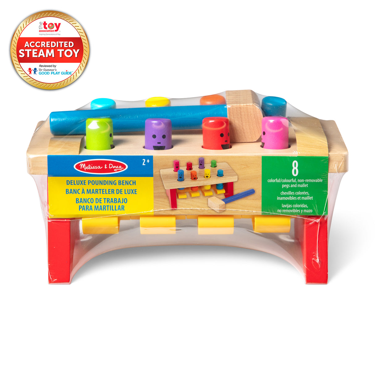Melissa & Doug Deluxe Pounding Bench Wooden Toy With Mallet-000772044905-LR-350451-8-LR eShop