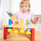 Melissa & Doug Deluxe Pounding Bench Wooden Toy With Mallet-000772044905-LR-350451-9-LR eShop