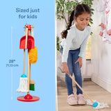 Melissa & Doug Dust! Sweep! Mop! Wooden Play Cleaning Set, 6 count-000772086004-LR-330709-6-LR eShop