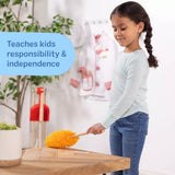 Melissa & Doug Dust! Sweep! Mop! Wooden Play Cleaning Set, 6 count-000772086004-LR-330709-7-LR eShop