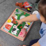 Melissa & Doug Farm Wooden Chunky Puzzle, 8 count-000772037235-LR-352743-6-LR eShop