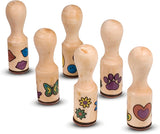 Melissa & Doug Happy Handles Wooden Stamp Set, 6 Stamps and 6 Colored Pads-000772024075-LR-233721-2-LR eShop