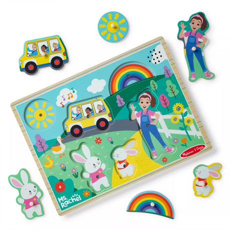 Melissa & Doug Ms. Rachel Wooden Song Peg Puzzle-000772503556-LR-356013-1-LR eShop