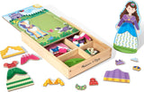 Melissa & Doug Princess & Horse Magnetic Dress-Up Wooden Play Set, 37 count-000772303217-LR-348457-4-LR eShop
