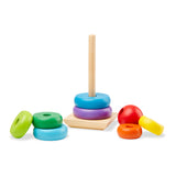 Melissa & Doug Rainbow Stacker Wooden Ring Educational Toy-000772005760-LR-330694-5-LR eShop
