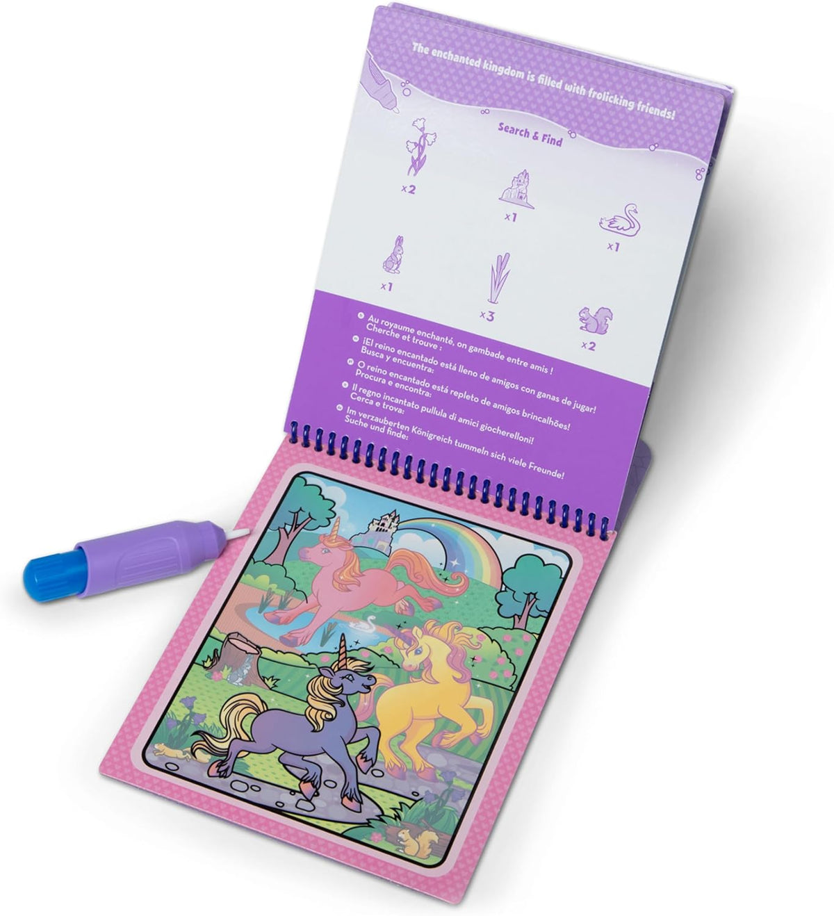 Melissa & Doug Water Wow! Reusable Coloring Activity Pad – Unicorn-000772505598-LR-363963-2-LR eShop