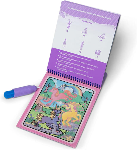 Melissa & Doug Water Wow! Reusable Coloring Activity Pad – Unicorn-000772505598-LR-363963-2-LR eShop