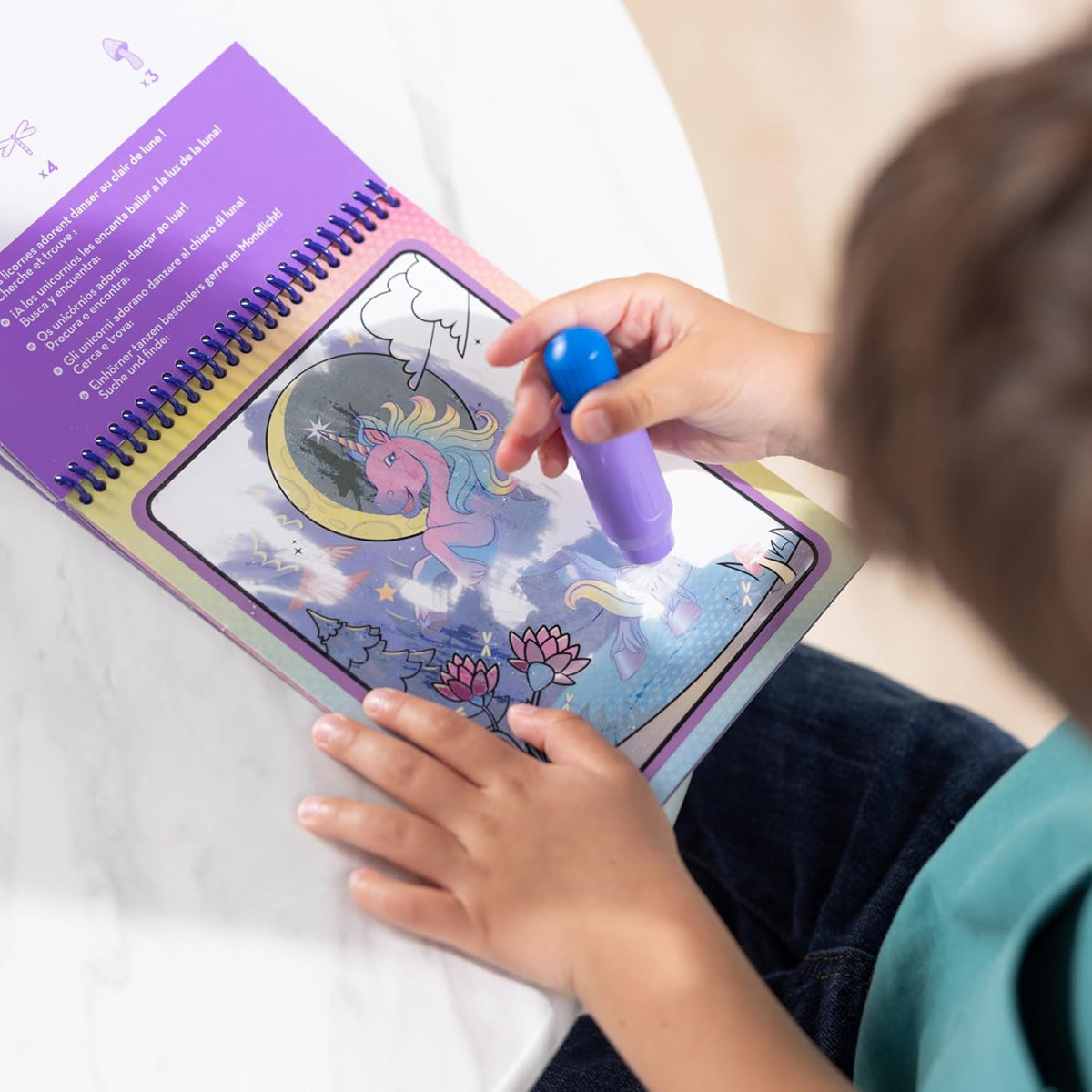 Melissa & Doug Water Wow! Reusable Coloring Activity Pad – Unicorn-000772505598-LR-363963-5-LR eShop