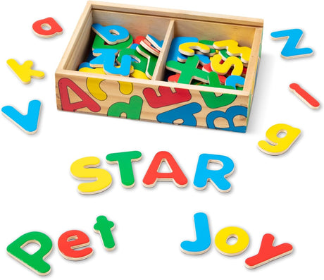 Melissa & Doug Wooden Alphabet Magnets in a Box, 52 count-000772014434-LR-352704-2-LR eShop