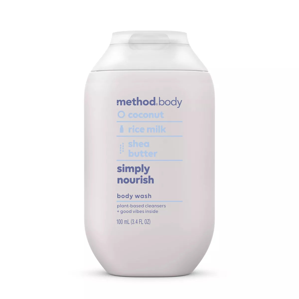 Method Simply Nourish Body Wash - Trial Size, 3.4 oz-817939018651-LR-358650-1-LR eShop