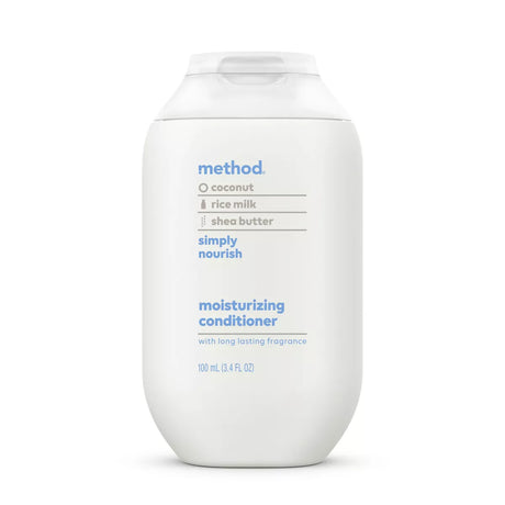 Method Simply Nourish Moisturizing Conditioner - Sulfate & Silicone Free - Travel Size, 3.4 oz-843536108181-LR-358652-1-LR eShop