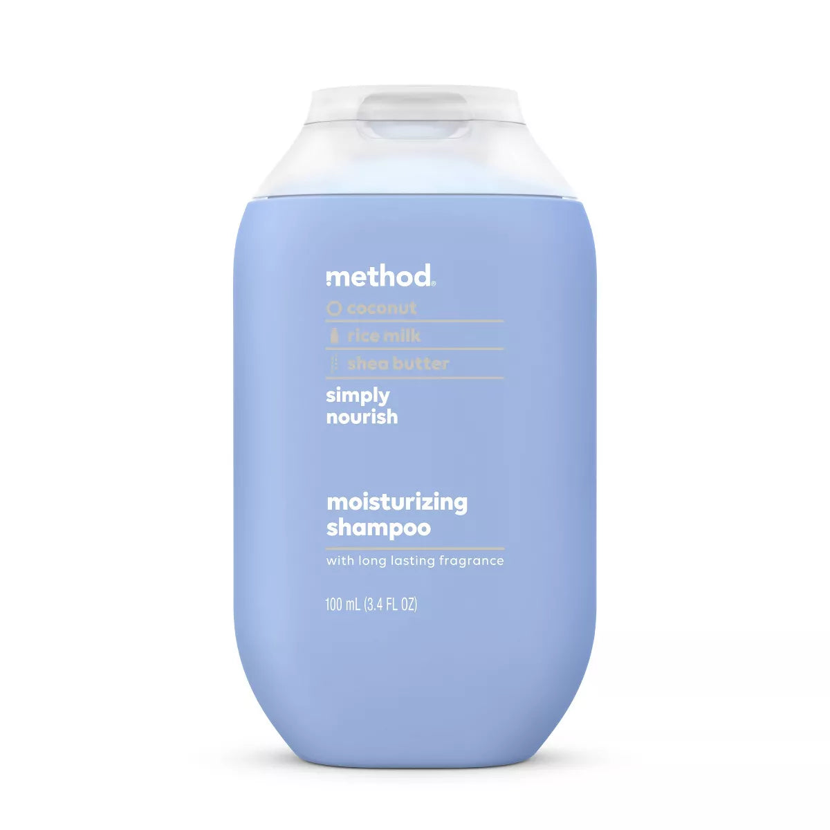 Method Simply Nourish Moisturizing Shampoo - Sulfate & Silicone Free - Travel Size, 3.4 oz-843536108174-LR-358651-1-LR eShop