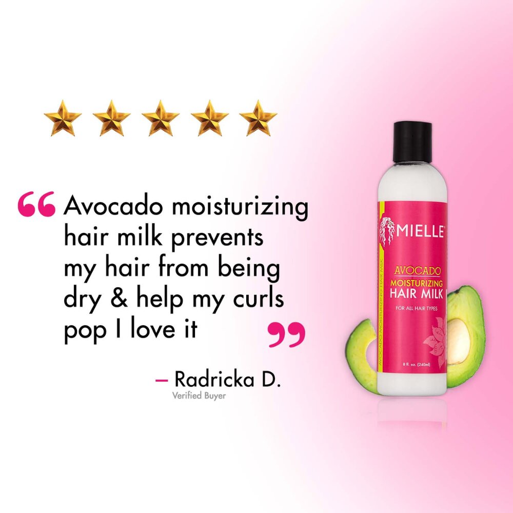 MIELLE Avocado Moisturizing Hair Milk, 8 oz-854102006046-LR-355175-3-LR eShop