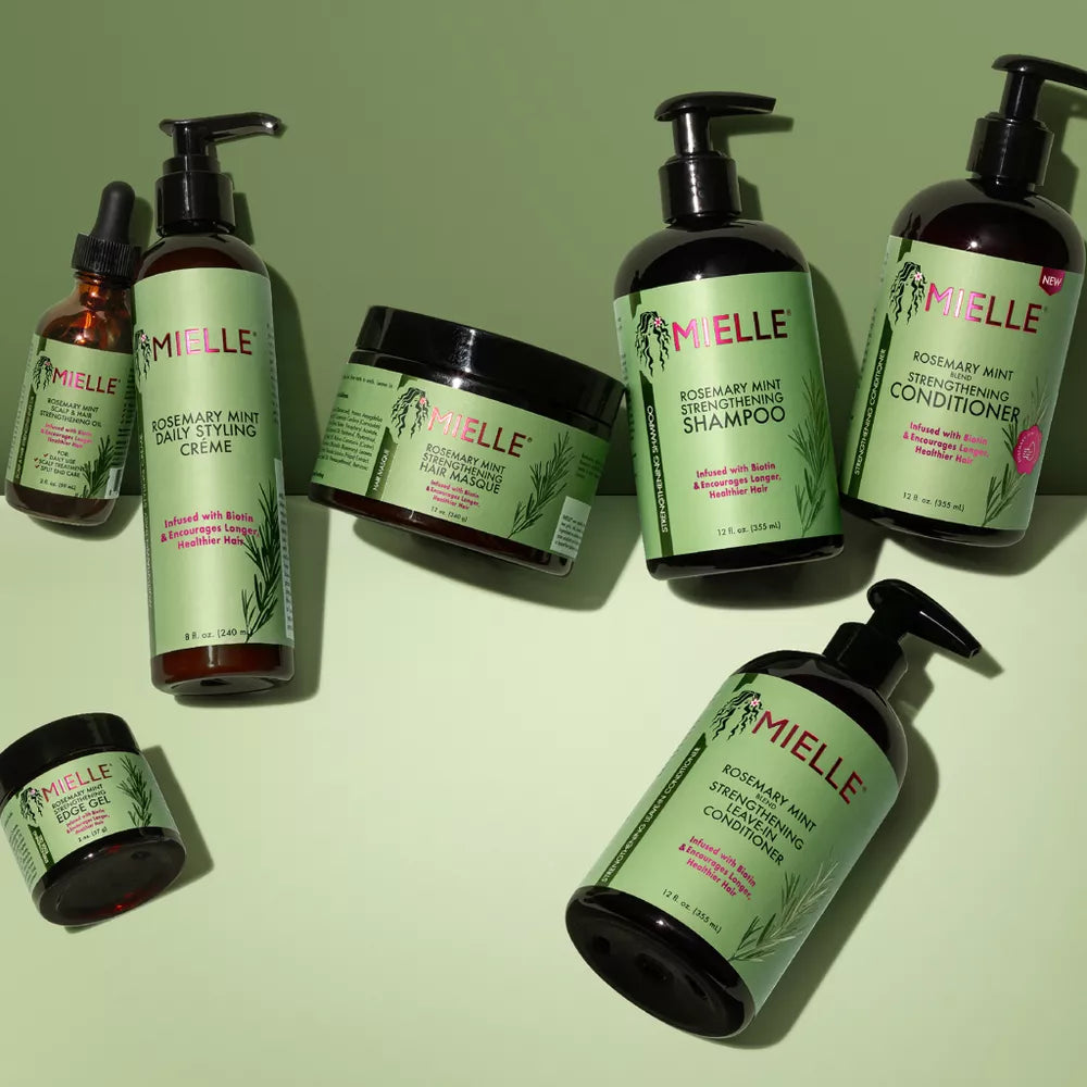 MIELLE Organics Rosemary Mint Strengthening Leave-In Conditioner, 3.2 oz-810135730990-LR-358645-7-LR eShop