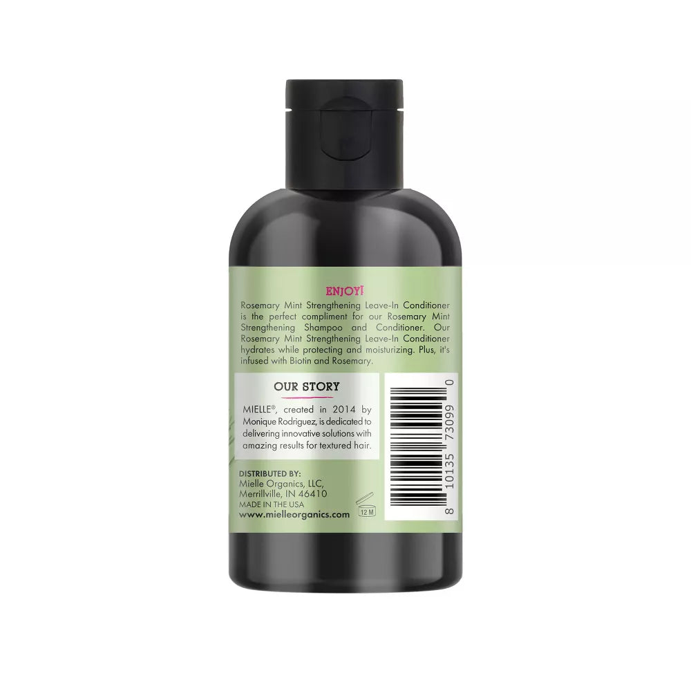 MIELLE Organics Rosemary Mint Strengthening Leave-In Conditioner, 3.2 oz-810135730990-LR-358645-9-LR eShop