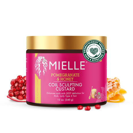 MIELLE Pomegranate & Honey Coil Sculpting Custard, 12 oz-854102006367-LR-355179-1-LR eShop
