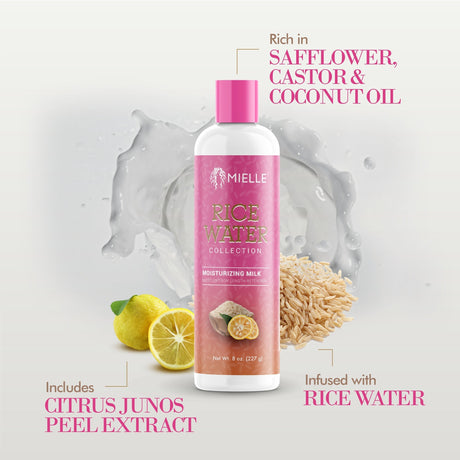 MIELLE Rice Water Moisturizing Milk, 8 oz-850001265232-LR-355144-2-LR eShop